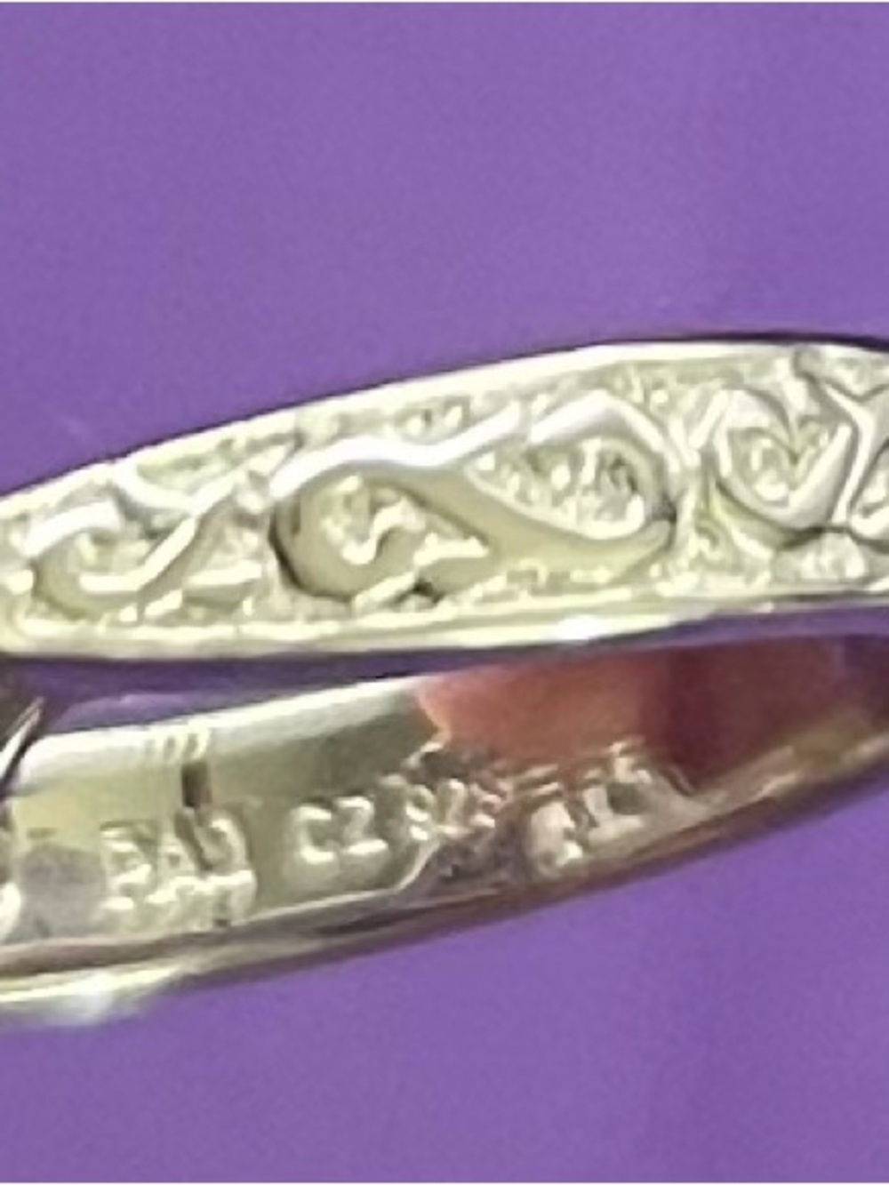 NWT .PAJ 925 SS  stunning radiance by absolute. Simulated, diamond ring sz 8 - Picture 8 of 8